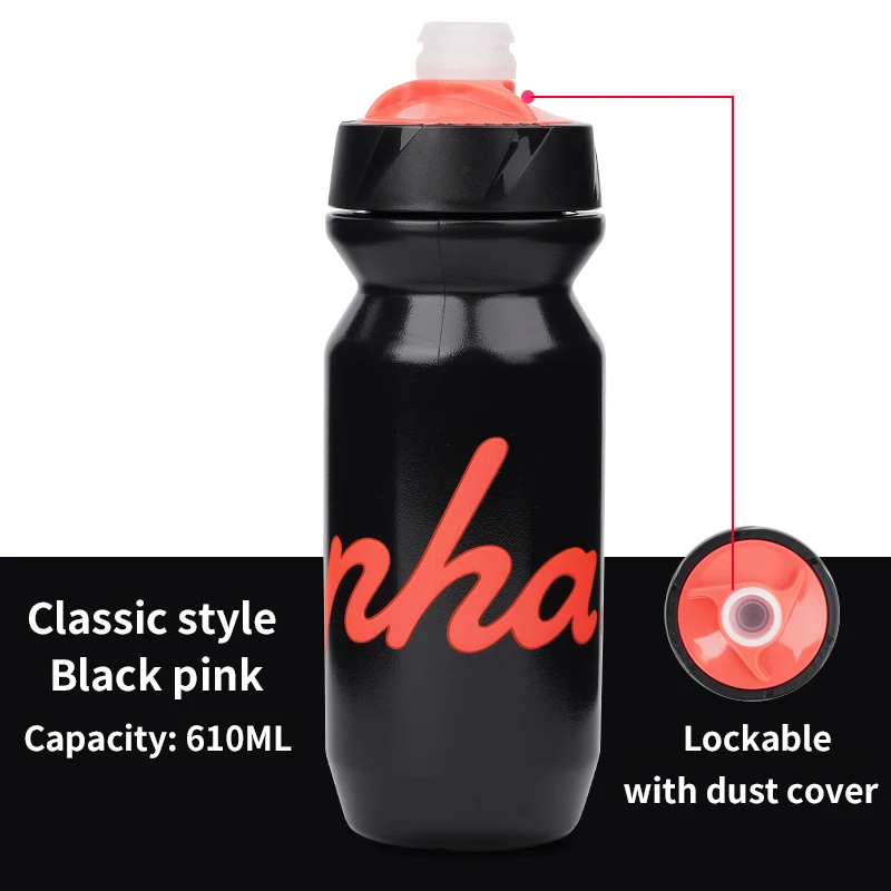 Bicycle water bottle water bottle sports bottle rapha 610ml/710ml mtb road bicycle water bottle outdoor sports leakproof kettle bike clying plastic drinkware