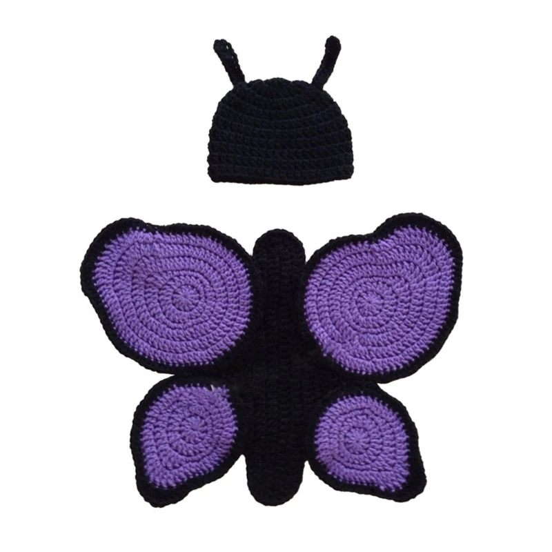 

Cotton Newborn Sweater Set Stylish Baby Outfits Infant Butterfly Sweater Suit