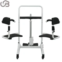 UZYW-01Electric Patient Transfer Lift Commode Toilet Bath Chair with wheels for Disabled Elderly Moving 2