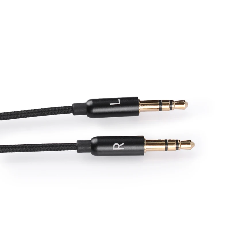 3.5mm To Double 3.5mm Headset Cable On-Ear Headphone Upgrade Replacement Cable Wire For HE400Se HE400I HE560 HE350