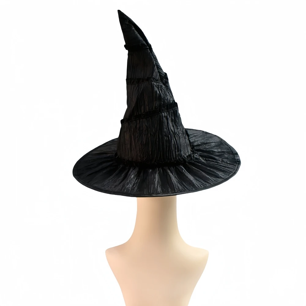 Wicked Elphaba Cosplay Hat Glasses Eyewear Fantasia Costume Disguise for Women Roleplay Halloween Carnival Accessories Props - 6