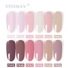 VINIMAY French Nail Art Gel Nail Polish UV Soak Off Gelpolish Gel Polish Color Primer Manicure Nails Gel Lacque Salon 15ml 4