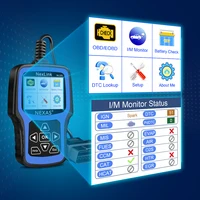 NEXAS NL101 OBD2 Scanner Diagnostic Tool with Battery Test Check Car Engine Light OBDII Function Live Data Stream Code Reader 2