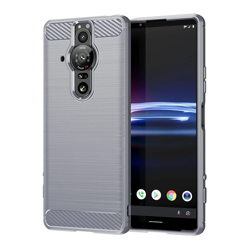 For Cover Sony Xperia Pro-I Case For Sony Xperia Pro I Capas Back Soft TPU For Fundas Sony Xperia Pro I Sony Xperia Pro-I Cover 5