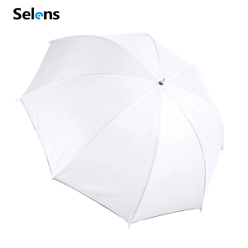 Selens 33 Inch Photography White Soft Light Umbrella Translucent Umbrella For Ph