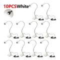 10xSilver ShellWhite