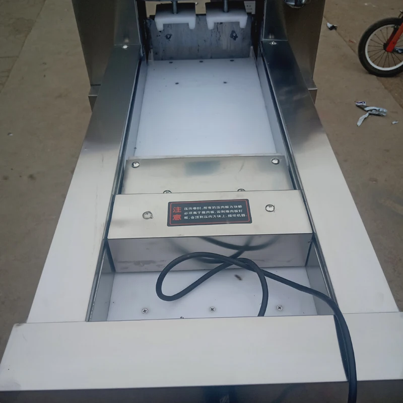 Commercial Stainless Steel Freezing Beef Meat Planer Lamb Roll Slicer CNC Double Cut Lamb Meat Planer 6