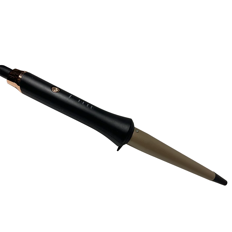 For barber shop curlers conical curling iron single tube ceramic glaze pear flower cone electric hair curly hair : 110-240-v