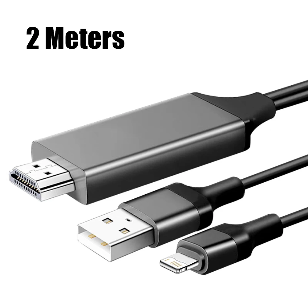 High-Resolution Lightning to HDMI Digital AV Adapter