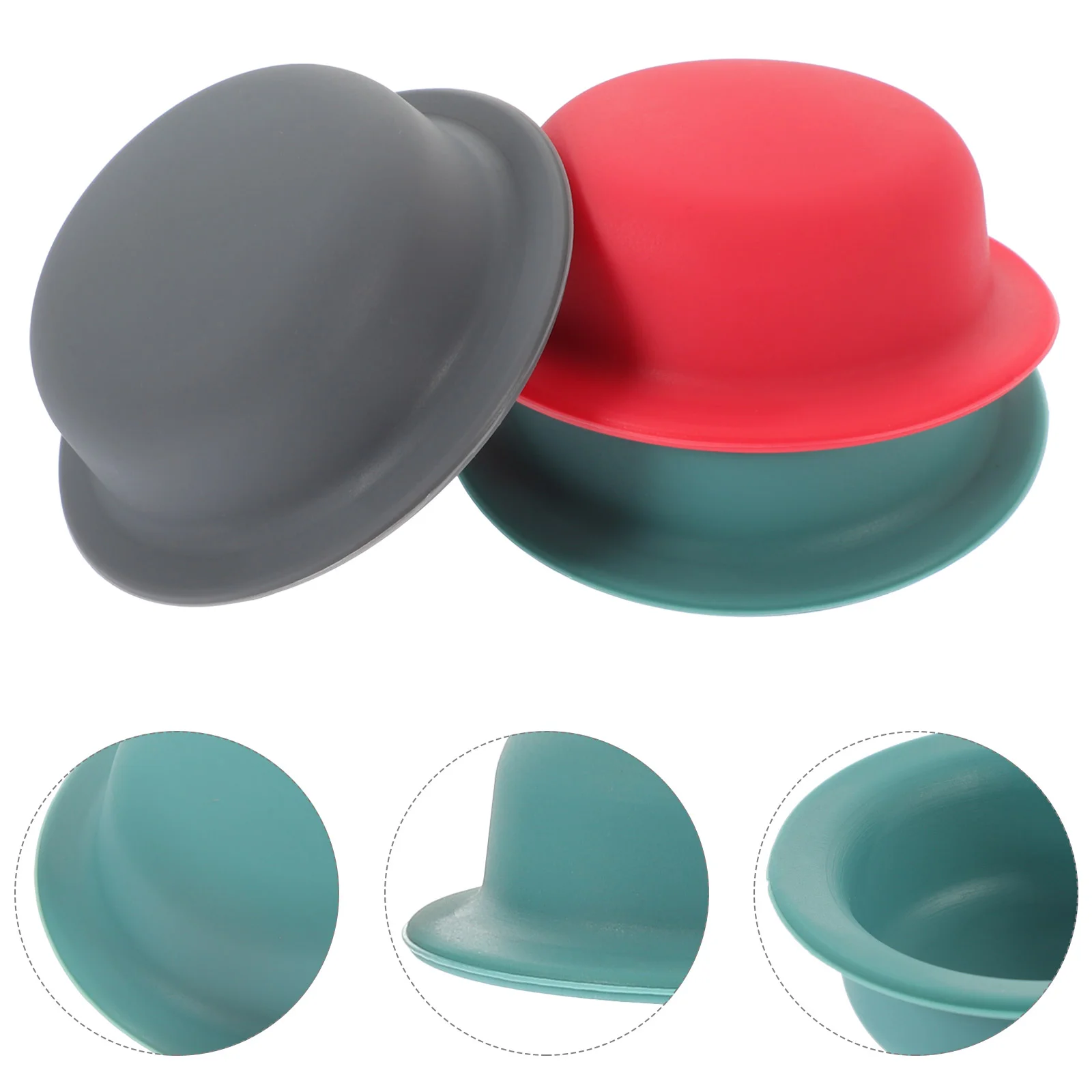 

3Pcs Pot Lid Knob Silicone Universal Pot Lid Cover Knob Handle Kitchen Cookware Lid Replacement Pan Lid Holding Handles