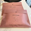 100Pack Thickened Non-woven Fabric Bag With Hidden Button Large Capacity T-shirt Packaging Clothing Store Special Gift Bag 5