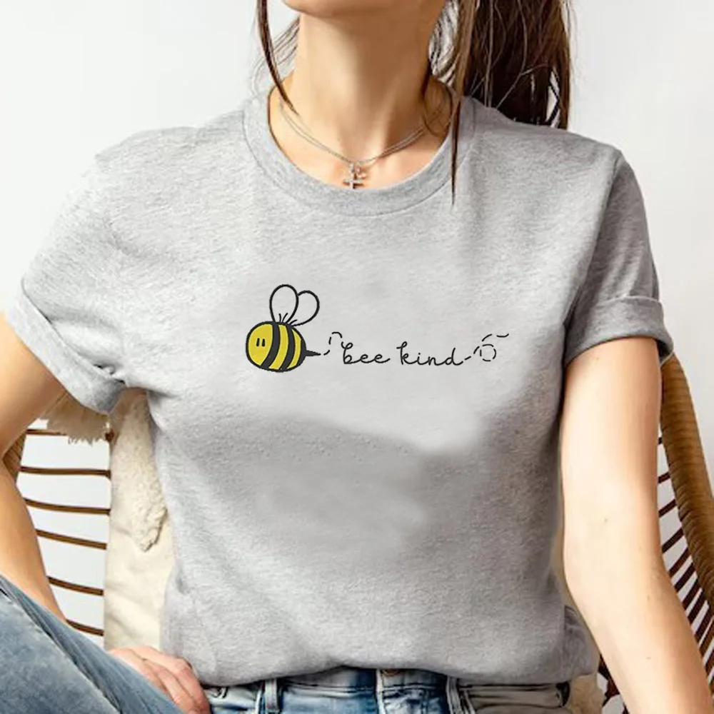 

Женская футболка с пчелами Y2K, забавная уличная одежда, футболки для девочек 1920-х годов
