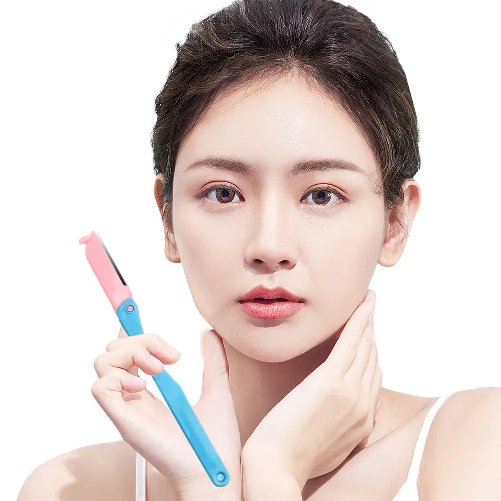 New 1PC Eyebrow Trimmer Shaver Portable Face Razor Eye Brow Epilation Hair Removal Cutters Safety Razor Woman Makeup 3