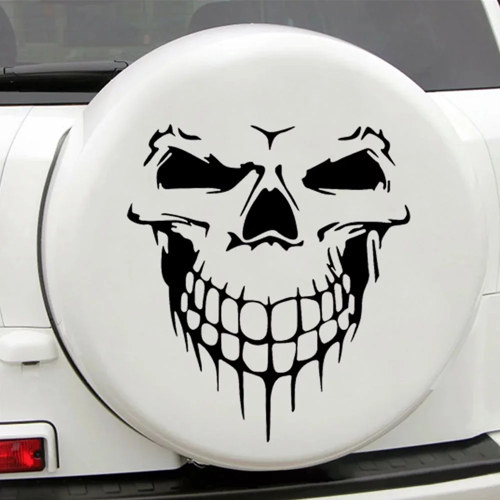 3D Skull Sticker