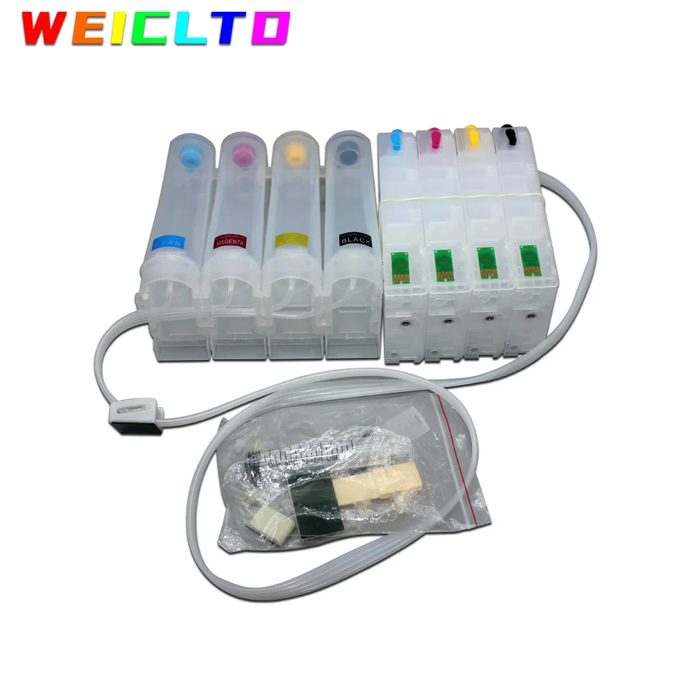 T7901-T7904 79XL Ciss 시스템 잉크 카트리지(엡손 워크포스 프로 WF-4630 WF-4640 WF-5110 WF-5190 WF-5620 WF-5690용 ARC 칩 포함)