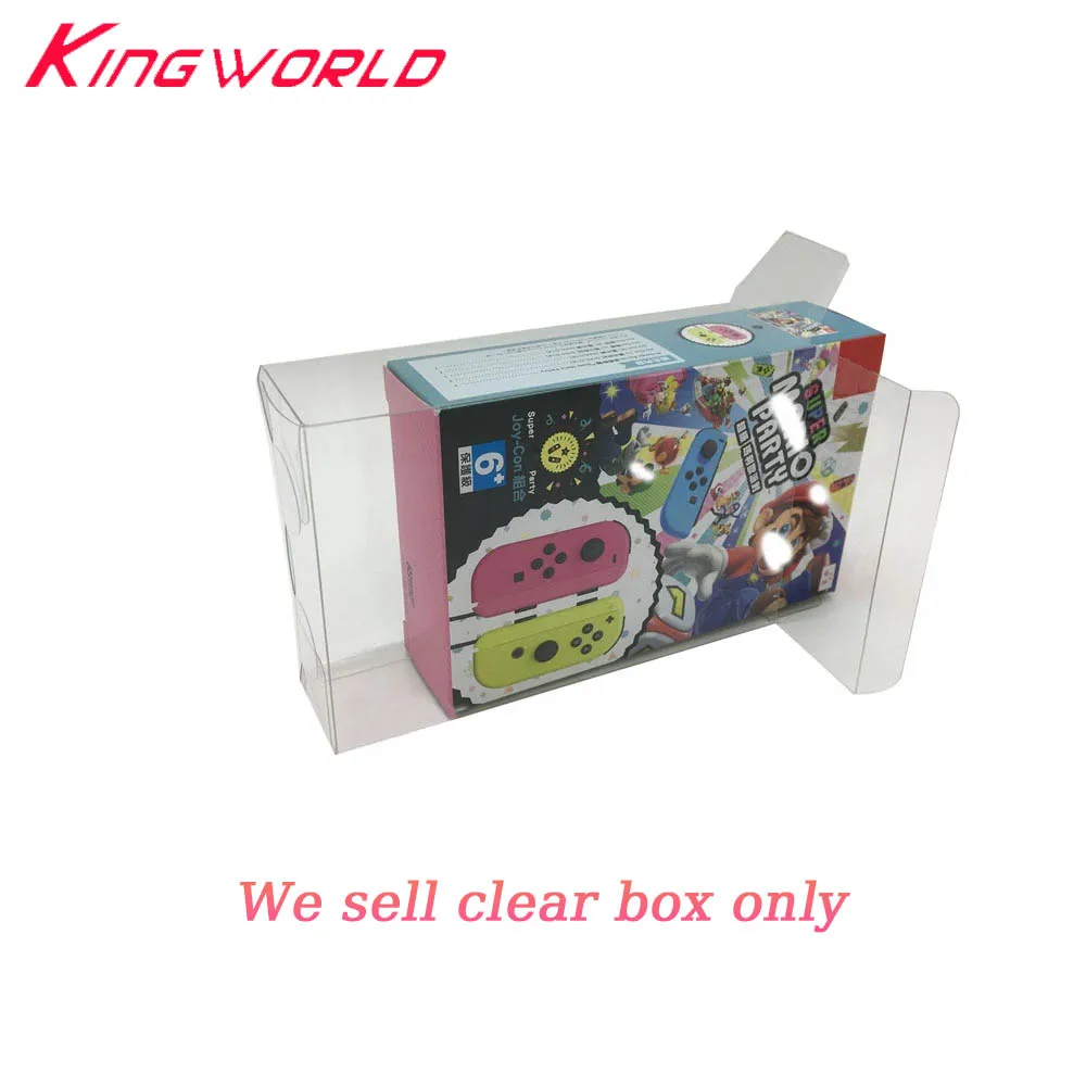 Cover In Pet Trasparente Per Switch Ns Mariod Party Controller Bundle Version Game Limited Edition Version Display Storage Box