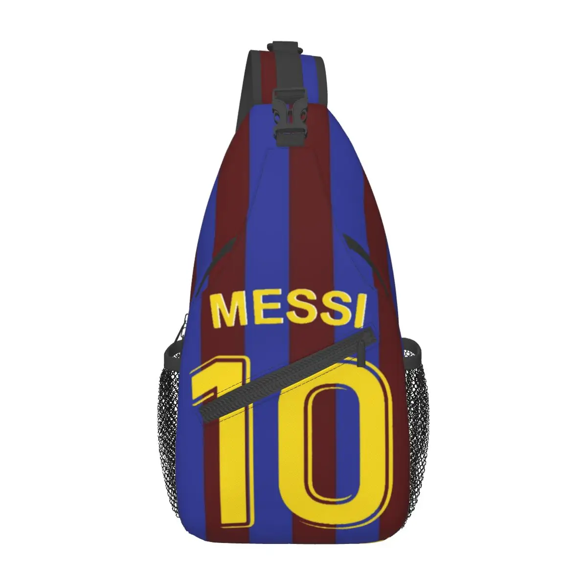 

Argentina Number 10 Football Soccer Small Sling Bags Chest Crossbody Shoulder Sling Backpack Hiking Daypacks Messi Fashion Bag