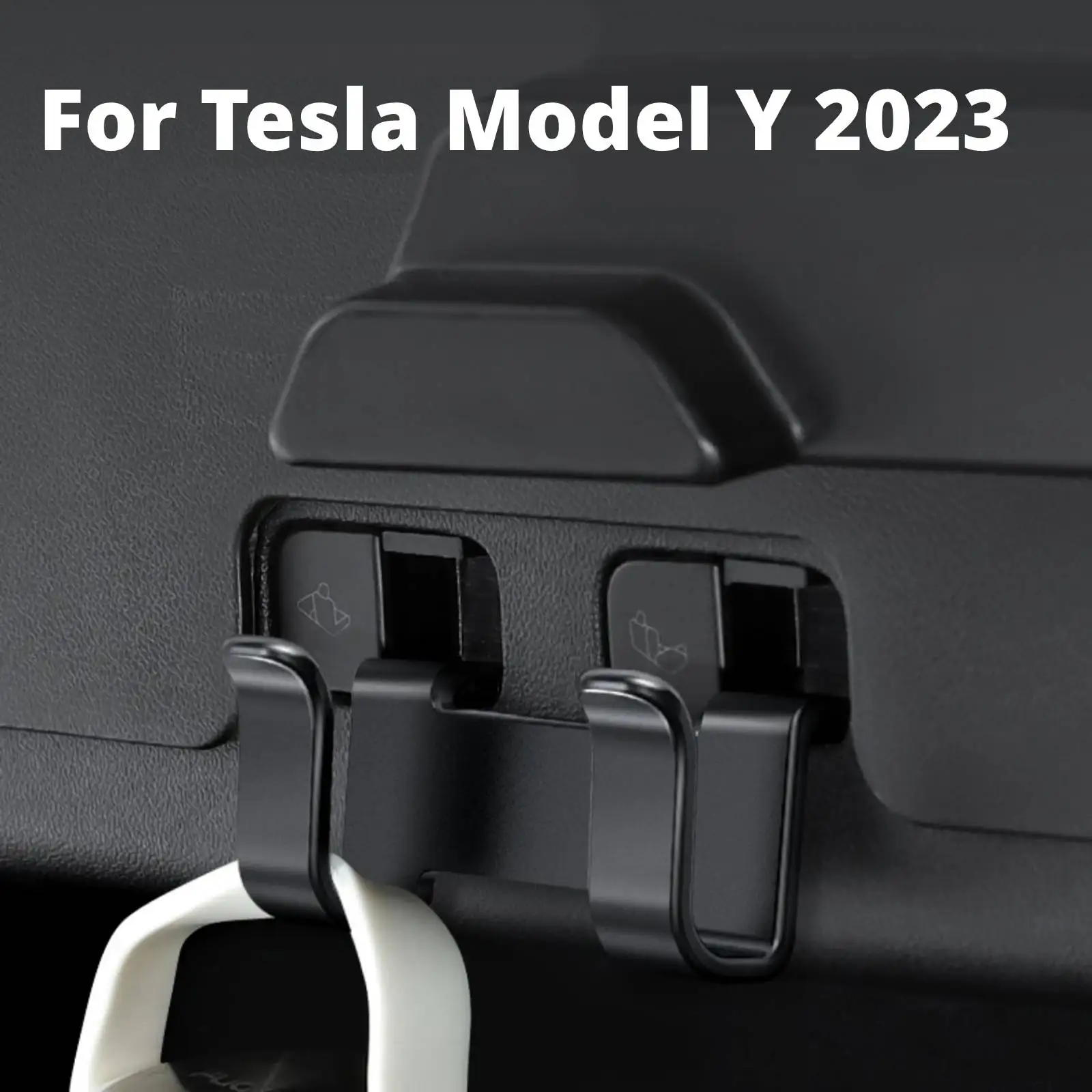Rear Trunk Hook Storage Holder For Tesla Model Y 3 Water Bottles Trunk Grocery Bag Hook Hanger Interior Accessories
