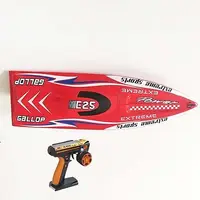E25 Fiber Glass Red Electric High Speed Racing RTR RC Boat W/ Motor Servo ESC Battery Toucan Toys for Adults Gift THZH0025-SMT8 1