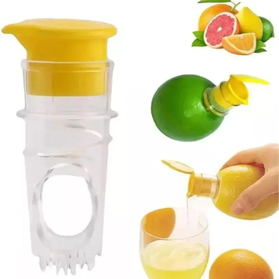Manual Lemon Juicer Portable Lemon Juicer Plastic Citrus Fruit Pouring Tool Squeezer Kitchen Gadgets fruit juicer lemon squeezer juice squeezer