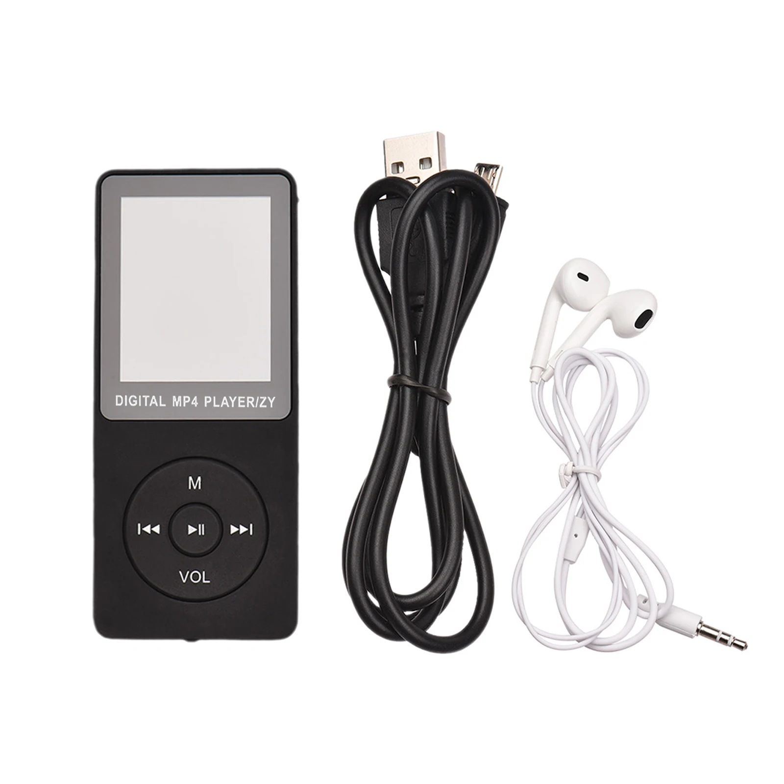 MP3 MP4 Music Player USB Charging Record Digital Display Screen Media Lossless Portable Pocket Sports Running Walking Music Play music player mini media player
