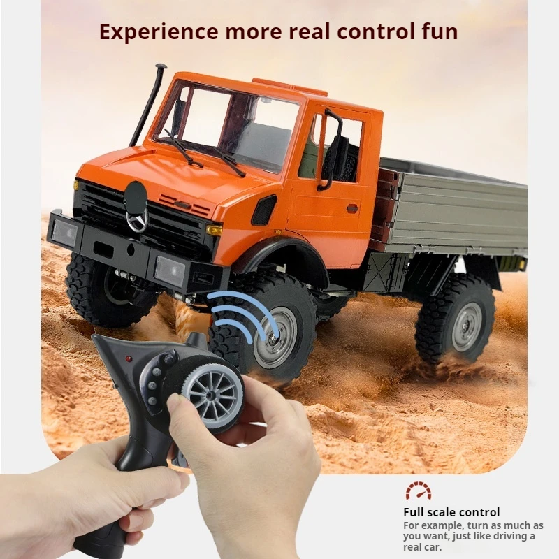 LDR/C LD1201 Unimog 1/12 4WD 5CH RTR RC electric simulation climbing off-road vehicle model remote control car adult boy toy 3
