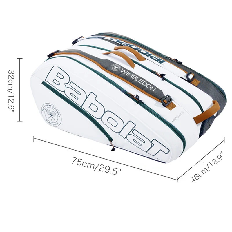 バボラ ウィンブルドン & RAFA テニスバッグ シューズ