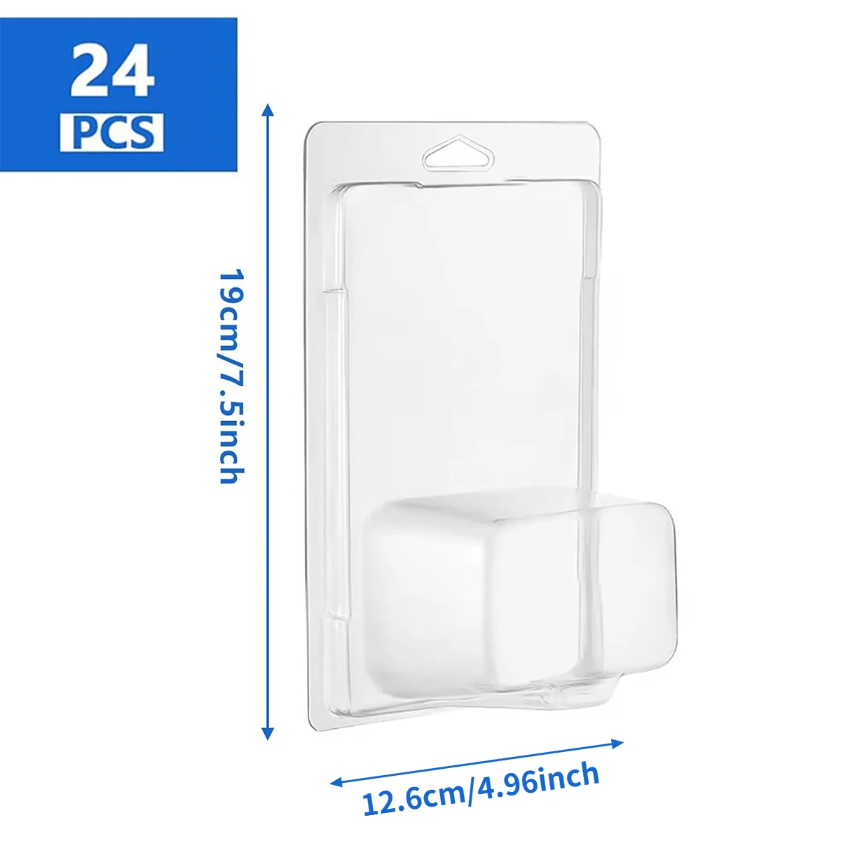Crystal Clear Clamshell Display Case Set – Dust-Proof & Scratch-Resistant Protection for Miniature Collectibles