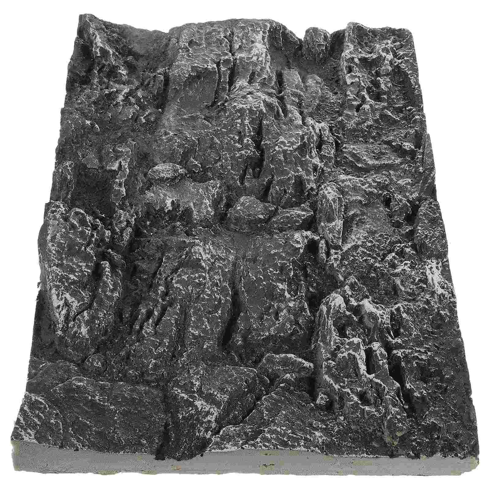 

Decor Background Rock Slab Aquarium Board Custom Reptile Fish Tank Terrarium Cling 3d