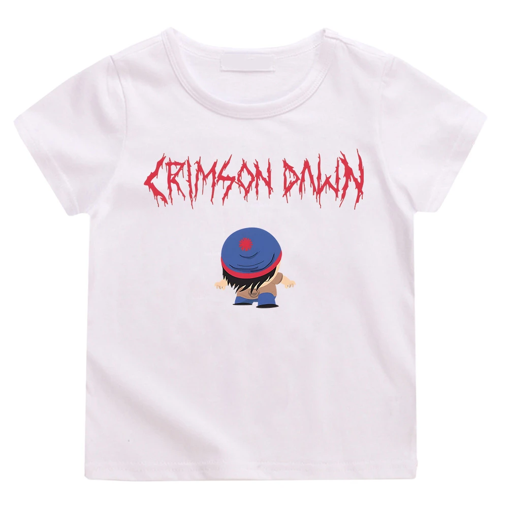 Camiseta Crimson Dawn para niñas y niños, playera de Anime s south Park  para niños, camisetas de verano para niños, camiseta gráfica Unisex para  parejas, 100% algodón| | - AliExpress