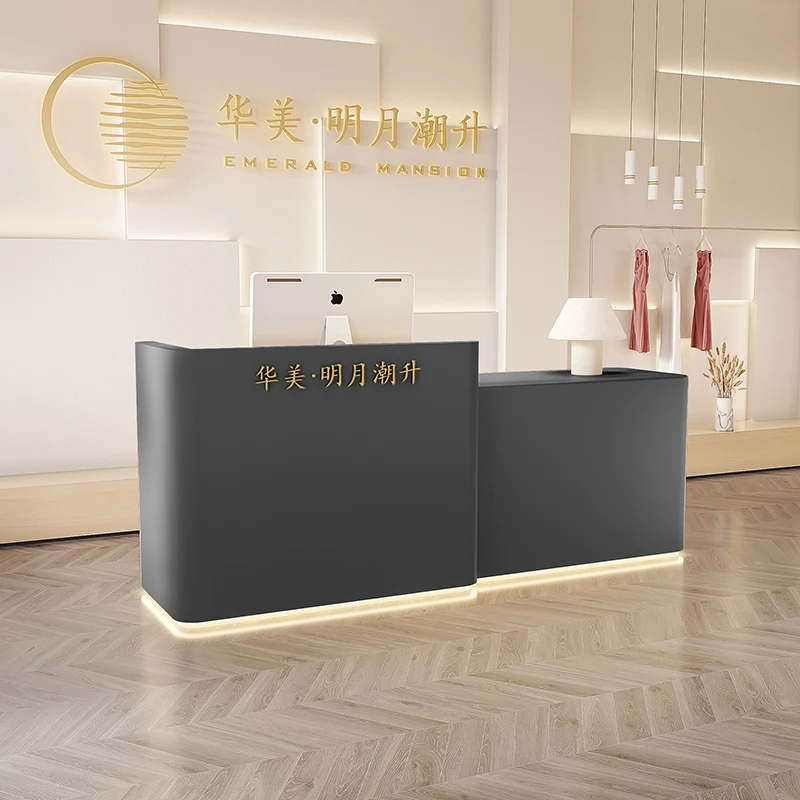 Pulpitos Wooden Churches Acrylic Lectern Church Aesthetic Reception Furniture Spa Counter Store With Showcase Front Desk Box