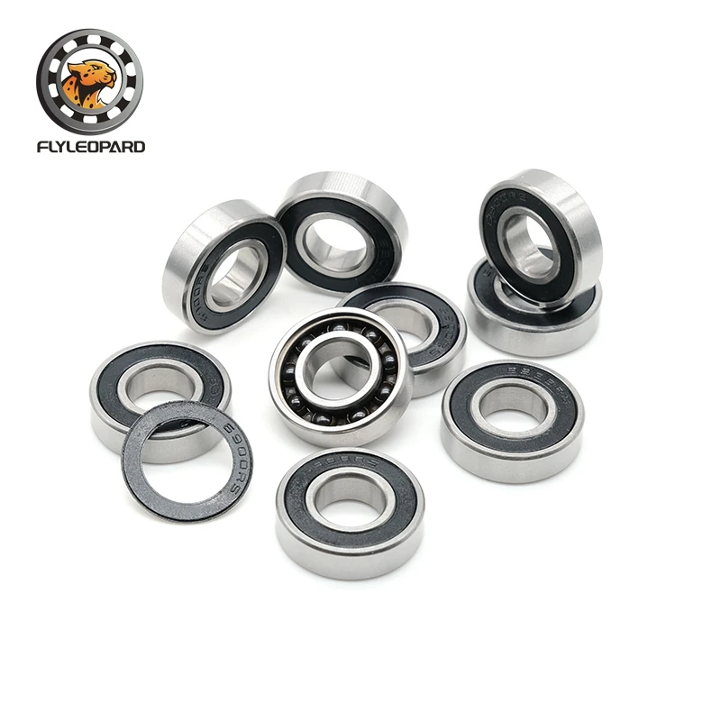 6900RS Hybrid Ceramic Bearing 10*22*6 mm ABEC-7 1PC Bicycle Bottom Brackets & Spares 6900 RS 2RS Si3N4 Ball Bearings 6900-2RS