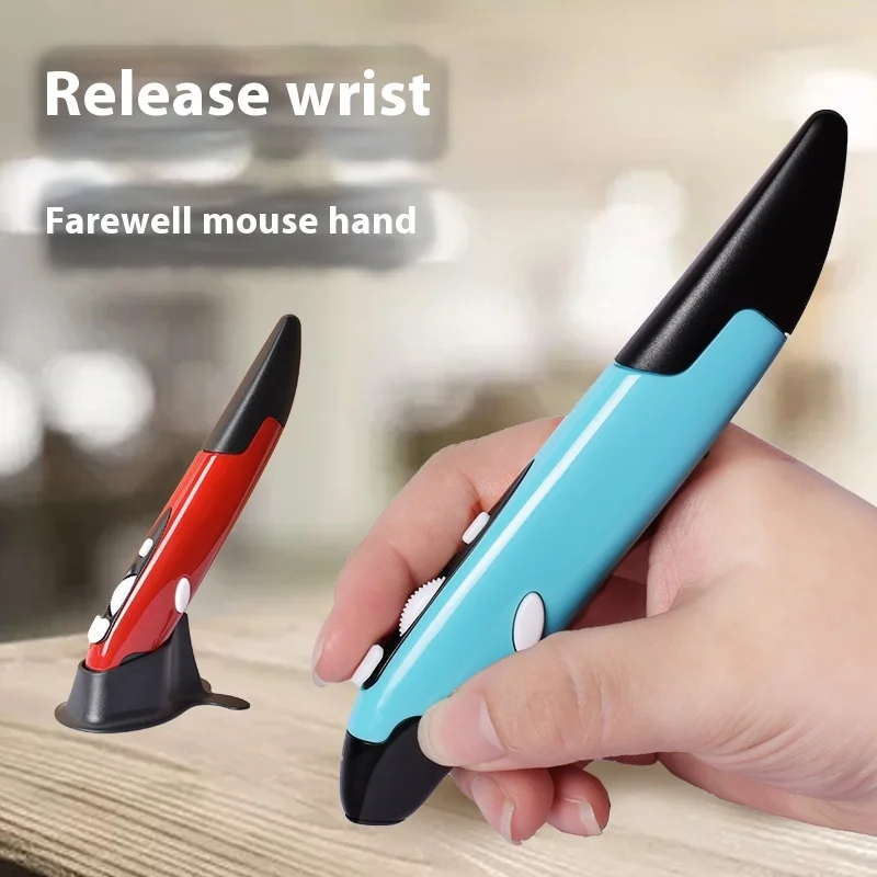 2-4g-Wireless-Mouse-Pen-Personalized-And-Creative-Vertical-Pen-Shaped ...