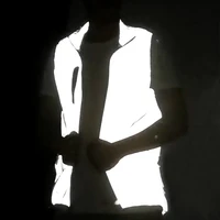 WOSAWE High Visibility Reflective Vest Working Clothes Motorcycle Cycling Sports Outdoor Reflective Safety Jacket Moto Clothing 2