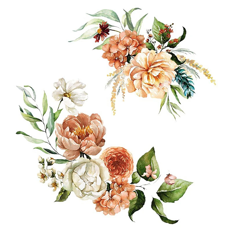 Butterfly Flower Toilet Seat Stickers Self-Adhesive Toilet Lid Decals Diy Removable Stickers For Bathroom Home Decor Ornaments