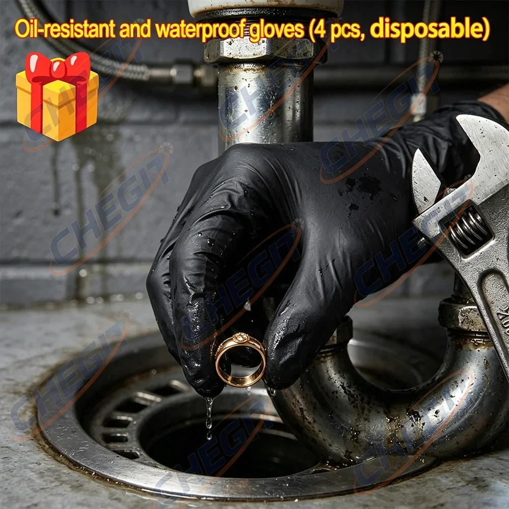 7MM HD USB Industrial Endoscope Camera Single Lens Mini Inspection Waterproof Pipeline Borescope for Android/PC Type C Gift 2