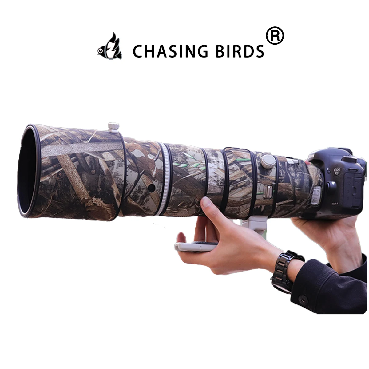 Aazon.co : CHASING BIRDS Caouflage Waterproof Lens Coat For Sony FE 300 F2.8 G OSS - View #6