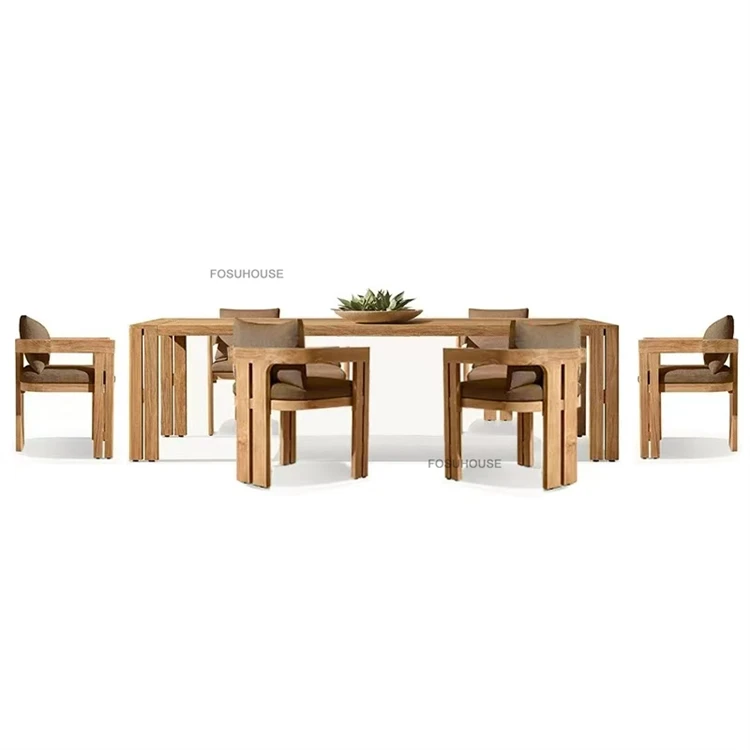 1.8m table 6 chair-A