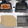 200 Pcs Air Fryer Parchment Paper Liners for Ninja Foodi XL Smart FG551 6-In-1 Indoor Grill for Ninja Foodi Accessories 6