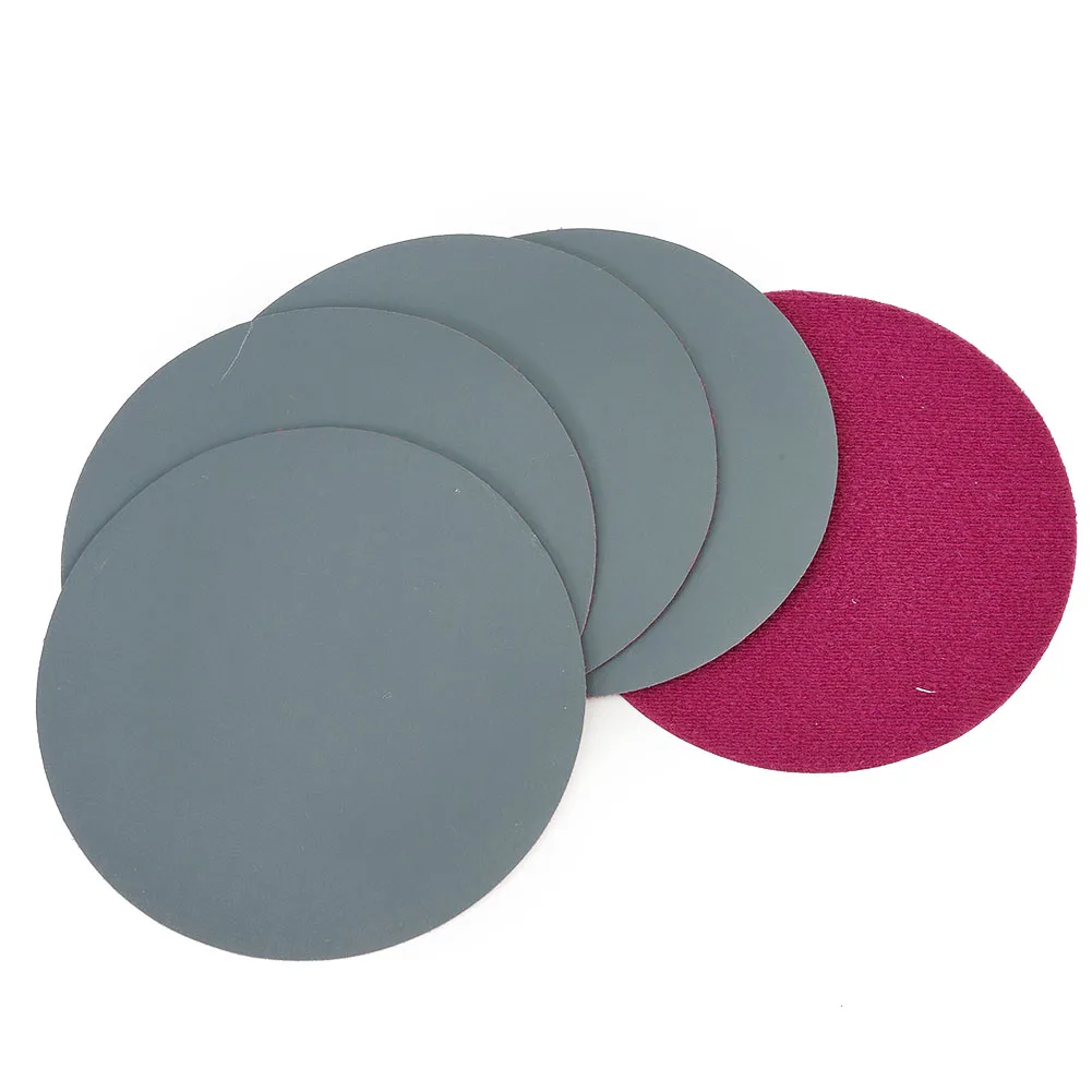 

15Pcs 4inch Sanding Discs Wet/Dry Sandpaper Round Hook Loop Sander Disc 400/600/2000 Grit For Automotive Metal Polishing