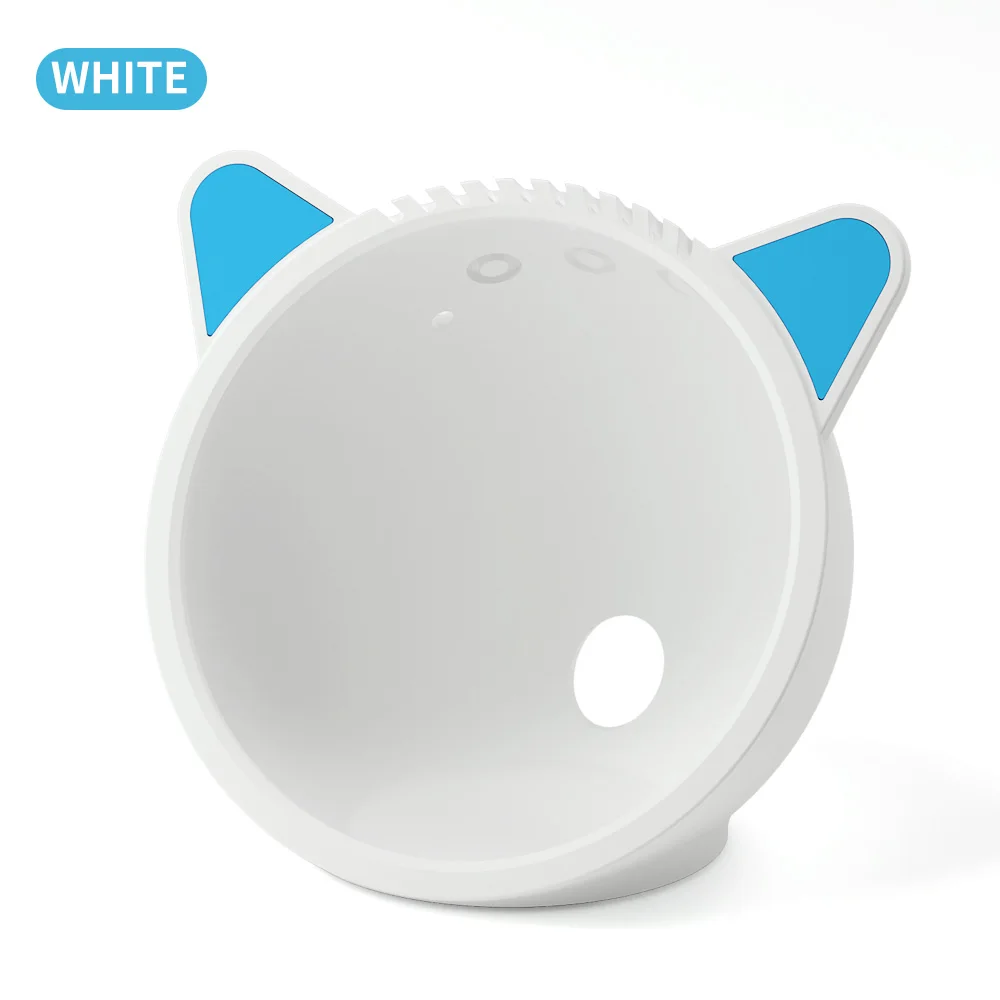 Echo Pop – coque en Silicone avec oreilles de lapin mignonnes, étui anti-poussière et anti-rayures, noir, blanc, violet