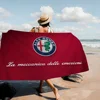 Alfa R-Romeo Logo Big Microfiber Beach Towels Quick Dry Towel Sand Beach Towels Pool Towel for Travel Swim Pool Yoga 2