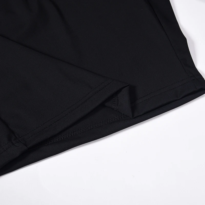 New Fashion Versatile Summer Ice Silk Quick Drying Sports Shorts For Men'S Solid Color Casual Comfortable Loose 5-Point Pants