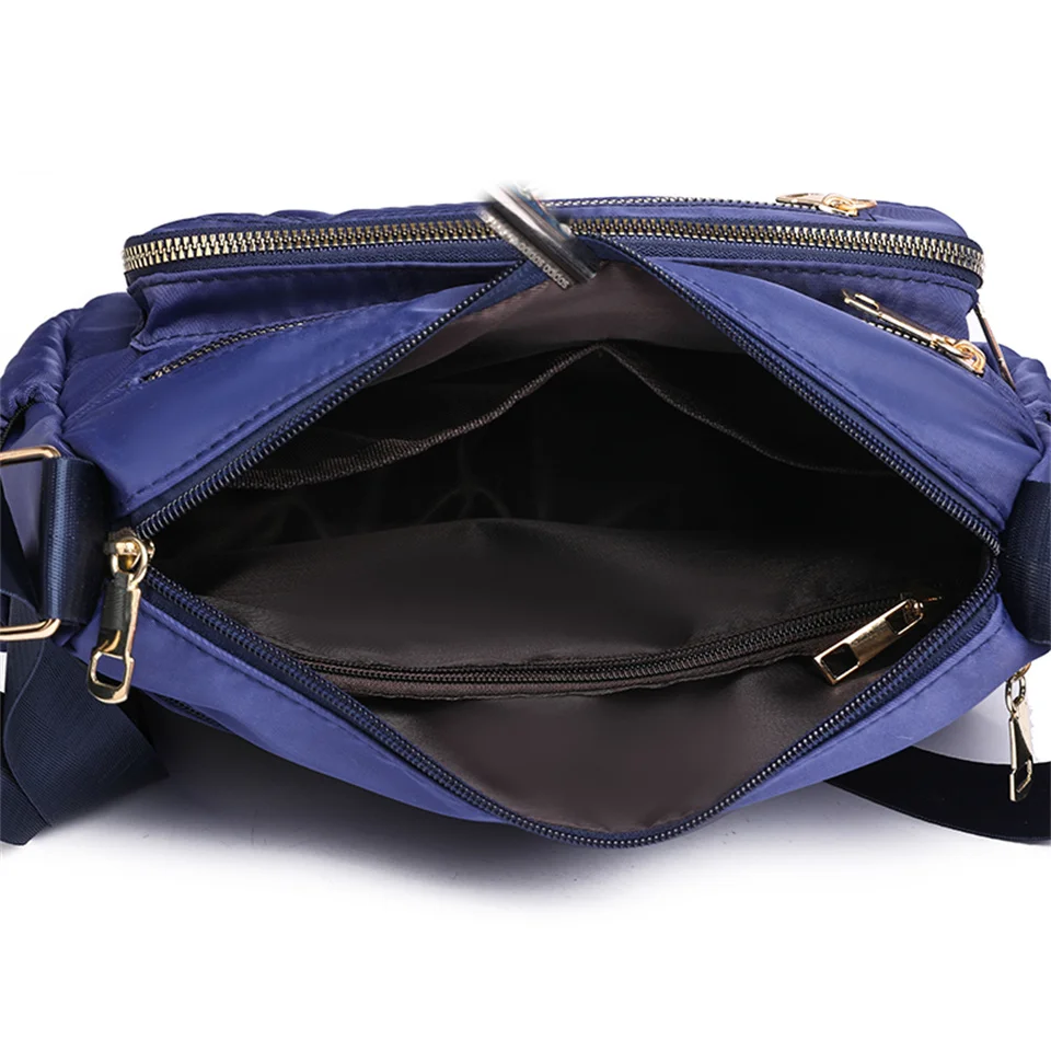 Women Shoulder Bag Casual Nylon Handbags Female Messenger Bag Tote Vintage Lady Crossbody Bag