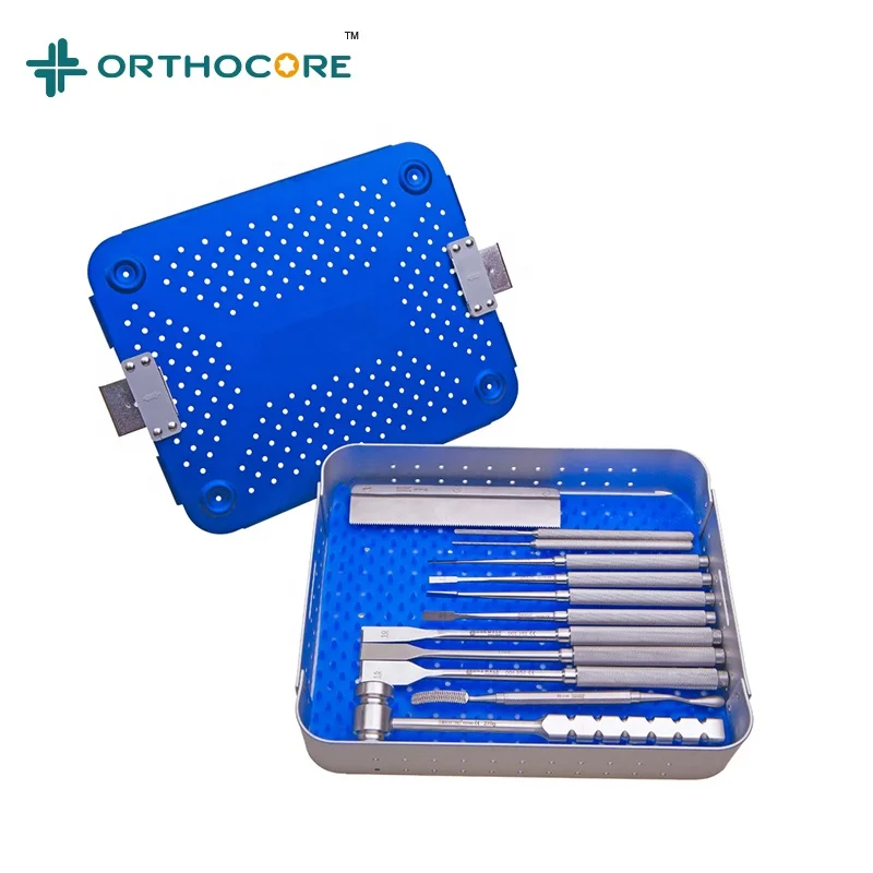 

Veterinary Trochlea Rectangular Sulcoplasty orthopedic Instruments Set