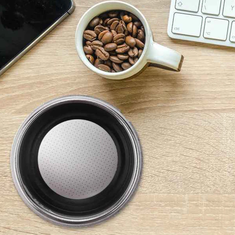 Detachable Stainless Steel Coffee Filter Basket Strainer Coffee Machine Accessories for Home Office coffee machine filter bowl