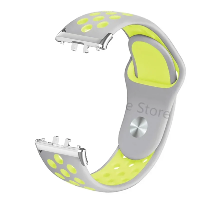 Breathable Soft Silicone Adjustable Sport Wristband Bracelet