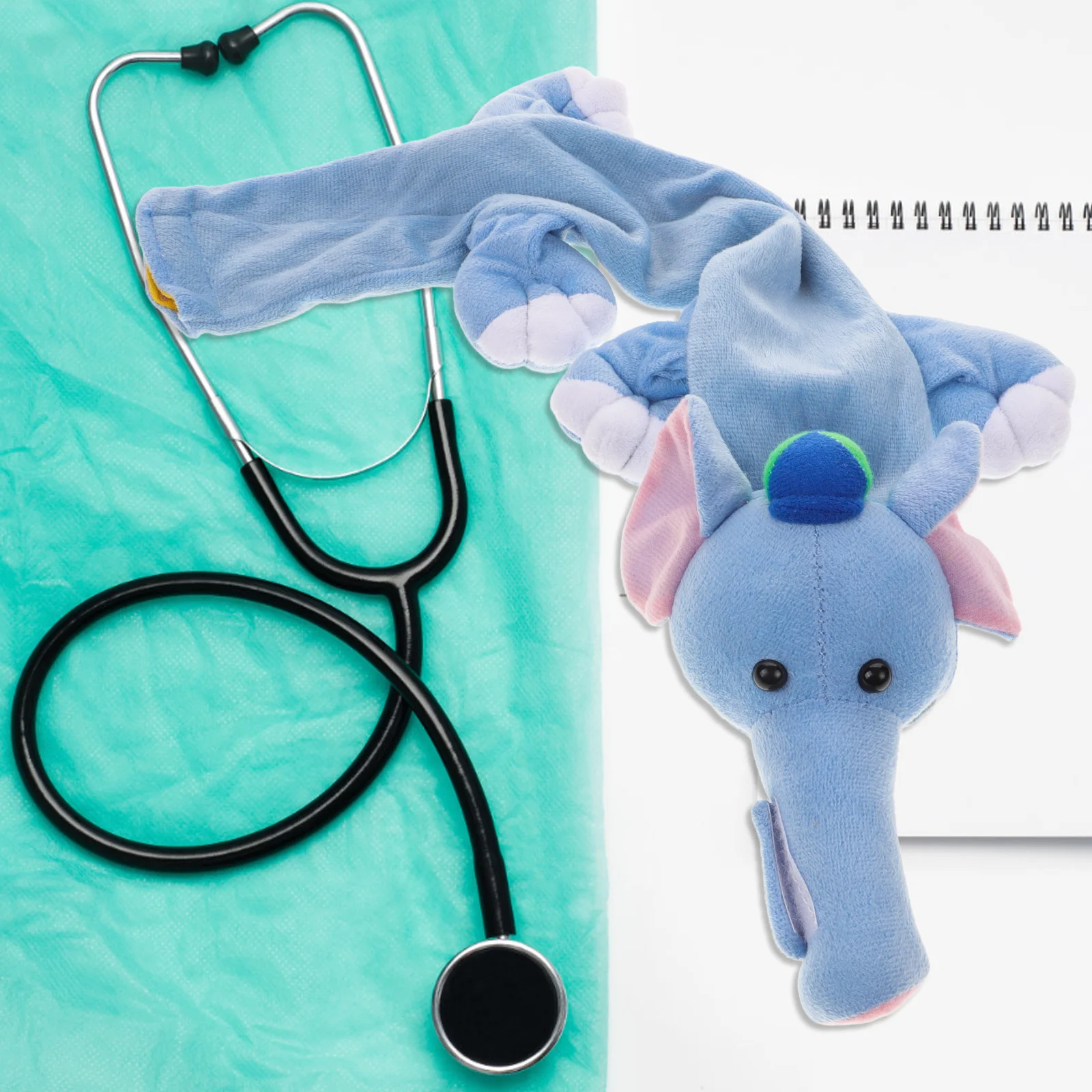 Stethoscope Case Animal Cover Accessories Covers for Nurses Doctor Cartoon Fiber Cotton Sleeve Neck Man Protector