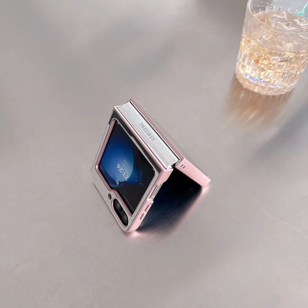 Luxury Mirror Surface Colorful Frame Protective Phone Cover