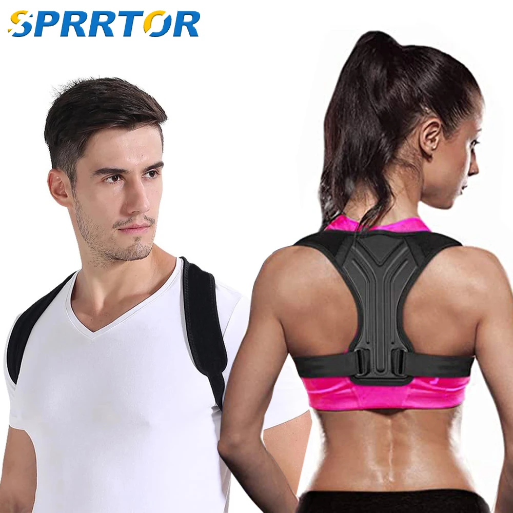 

Adjustable Posture Corrector Back Support Shoulder Back Corset Posture Correction Spine Postural Corrector Health Fixer Tape